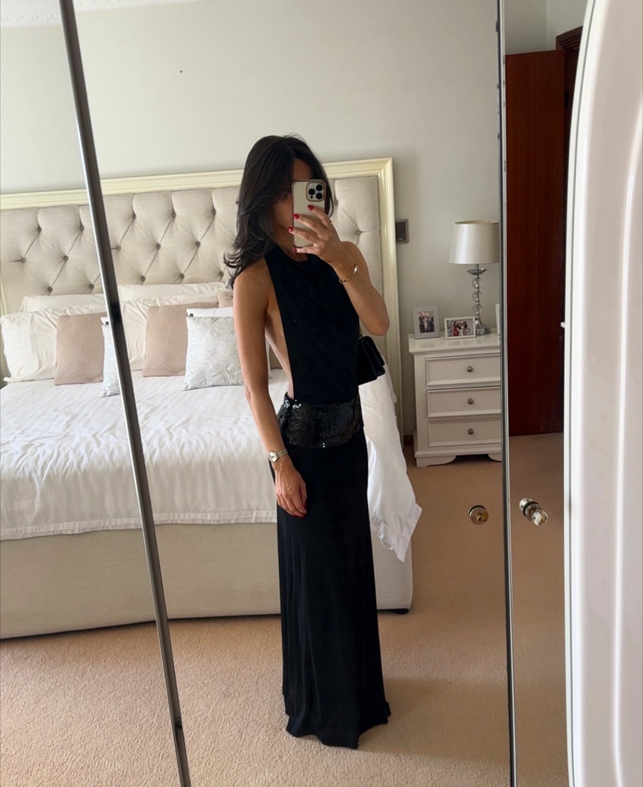 Ance Gria - Adele Gown in black