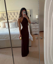 Natalie Rolt Fabienne Gown Espresso