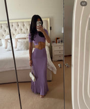 Christopher Esber MAPARADITA PLEATED TOP & SKIRT