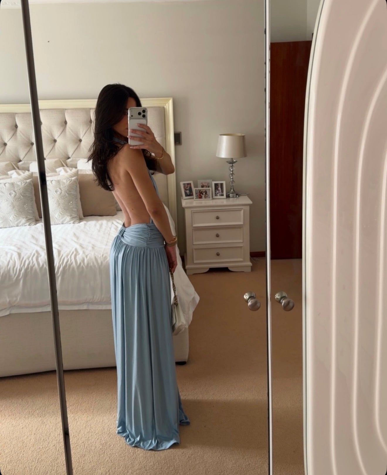 Arcina Ori Santina dress sky blue