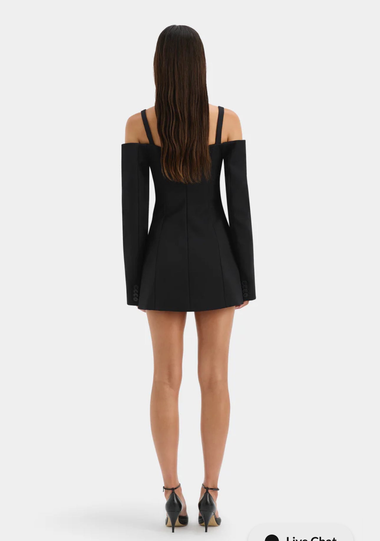 Sir the Label Sandrine Long Sleeve Mini Dress