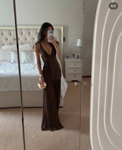 Misha the inferno jersey dress