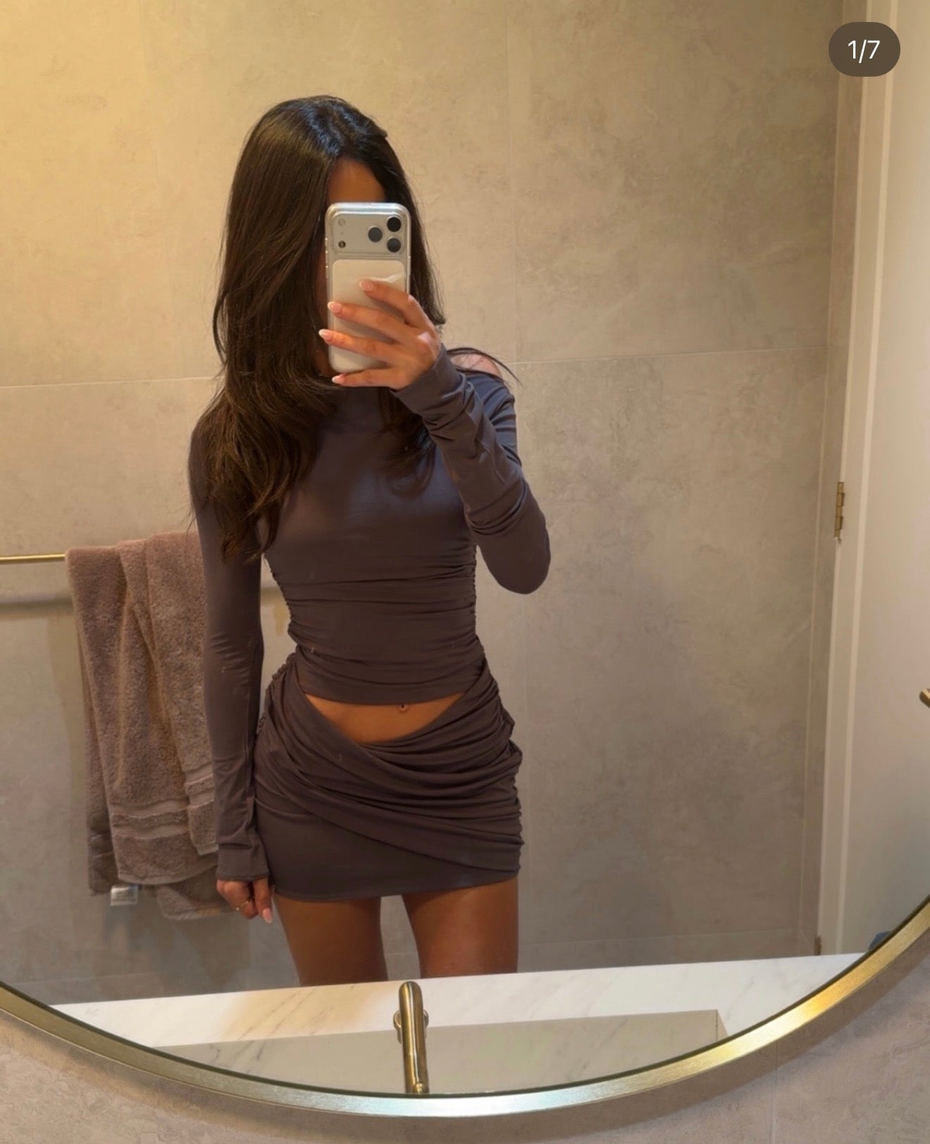 Benni Wilder Long Sleeve Dress
