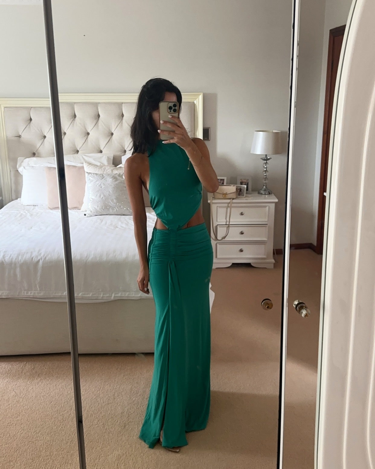 misha jersey dress MISHA GRACIELA SLINKY JERSEY MIDI DRESS