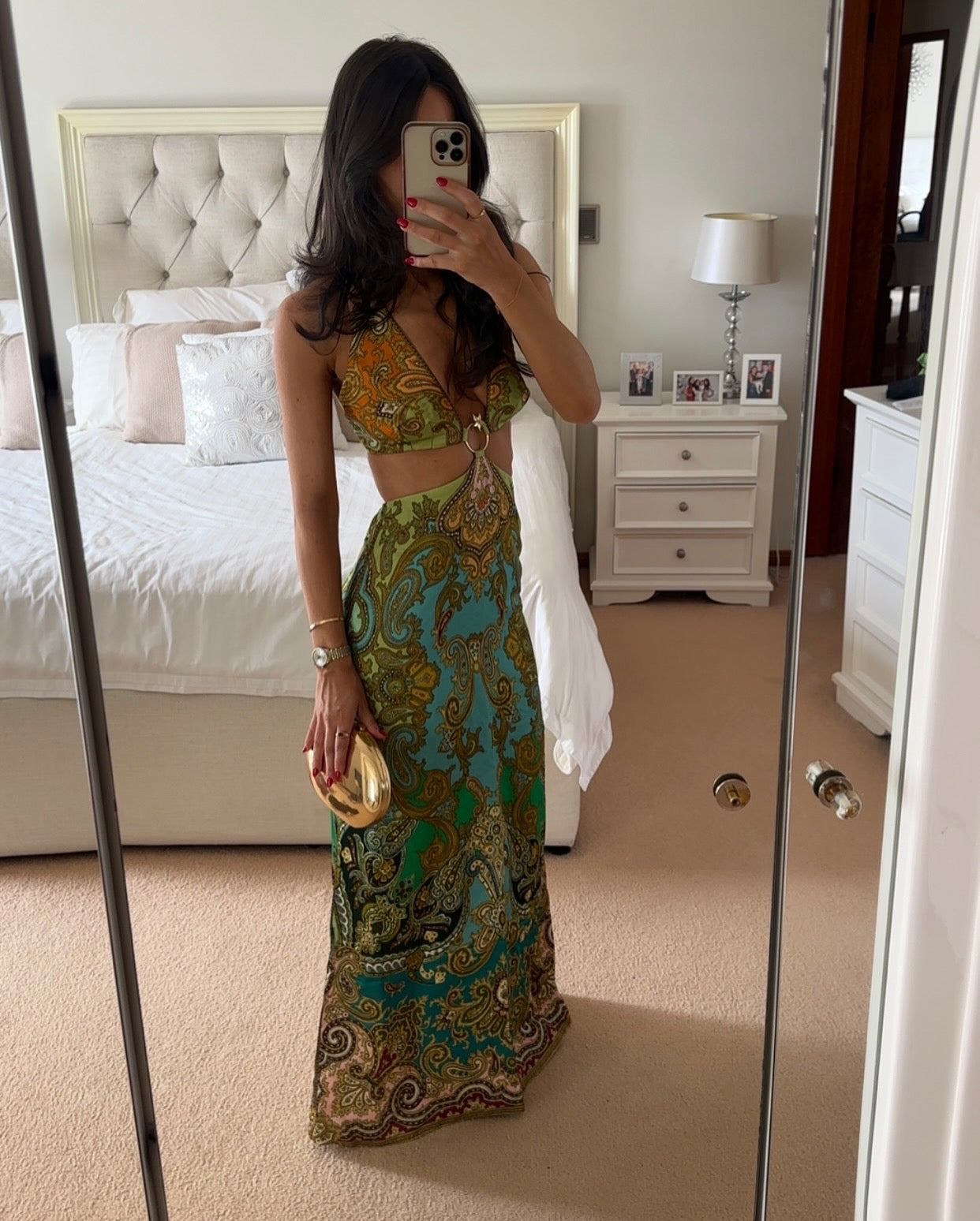 Alemais - Clemenza Cut Out Midi Dress