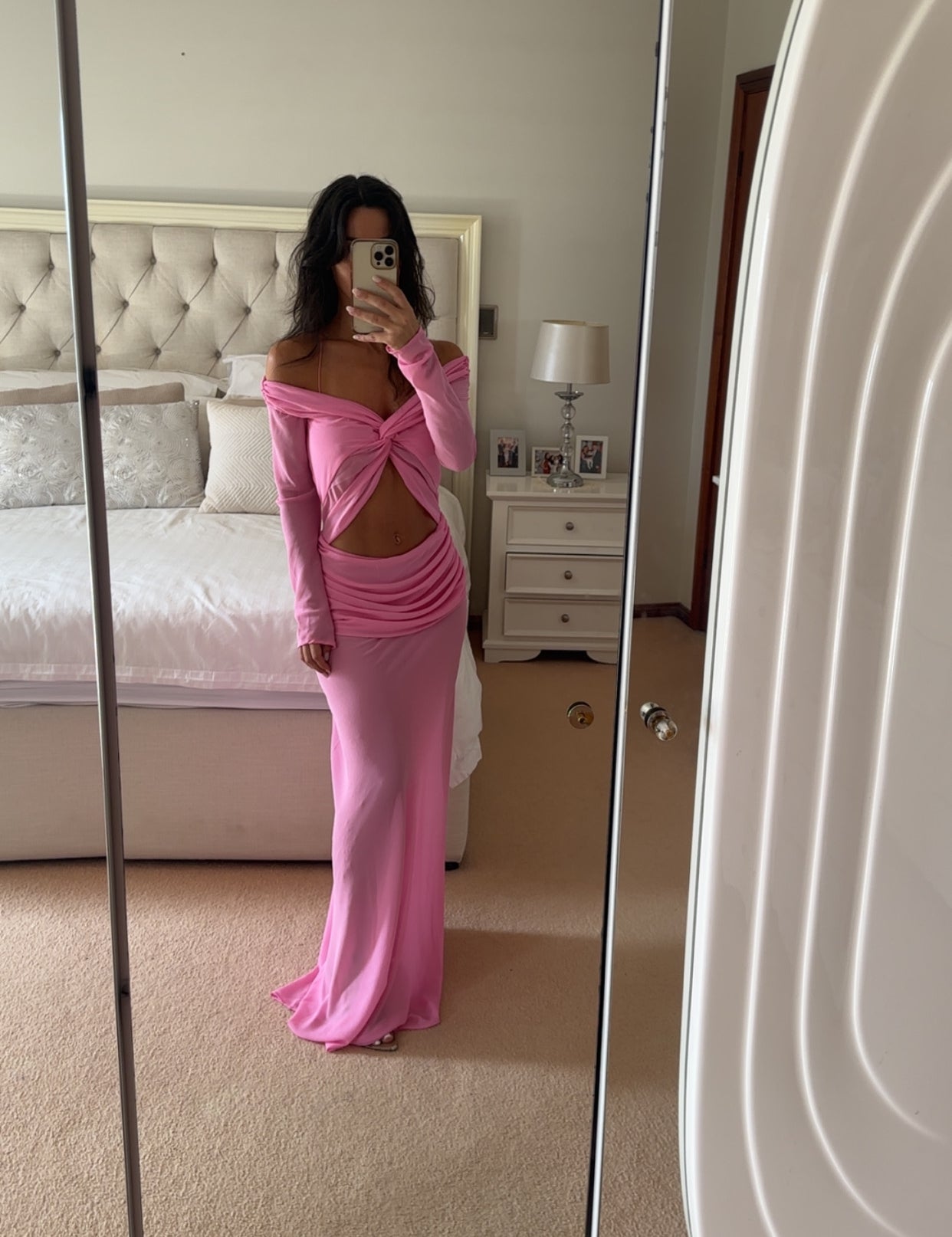 natalie rolt pink dress Natalie Rolt Emily Gown