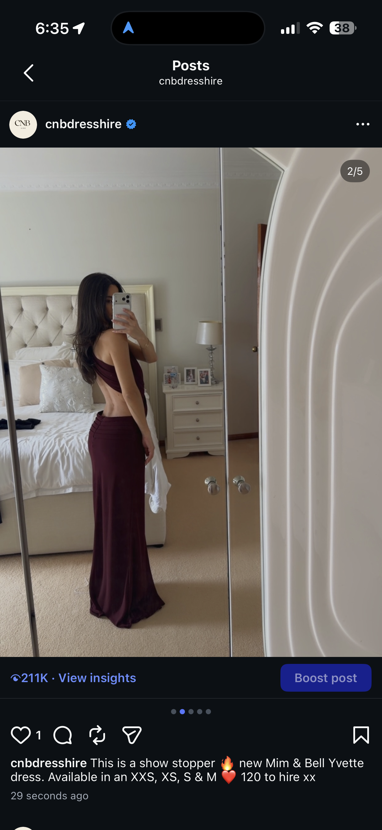 Mim & bell Yvette dress