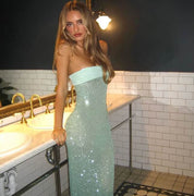 Fait Par Foutch Elizabeth Dress in Malachite