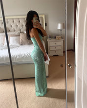 Fait Par Foutch Elizabeth Dress in Malachite