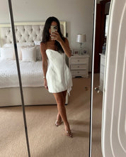 Camilla and Marc Theia Dress Cream