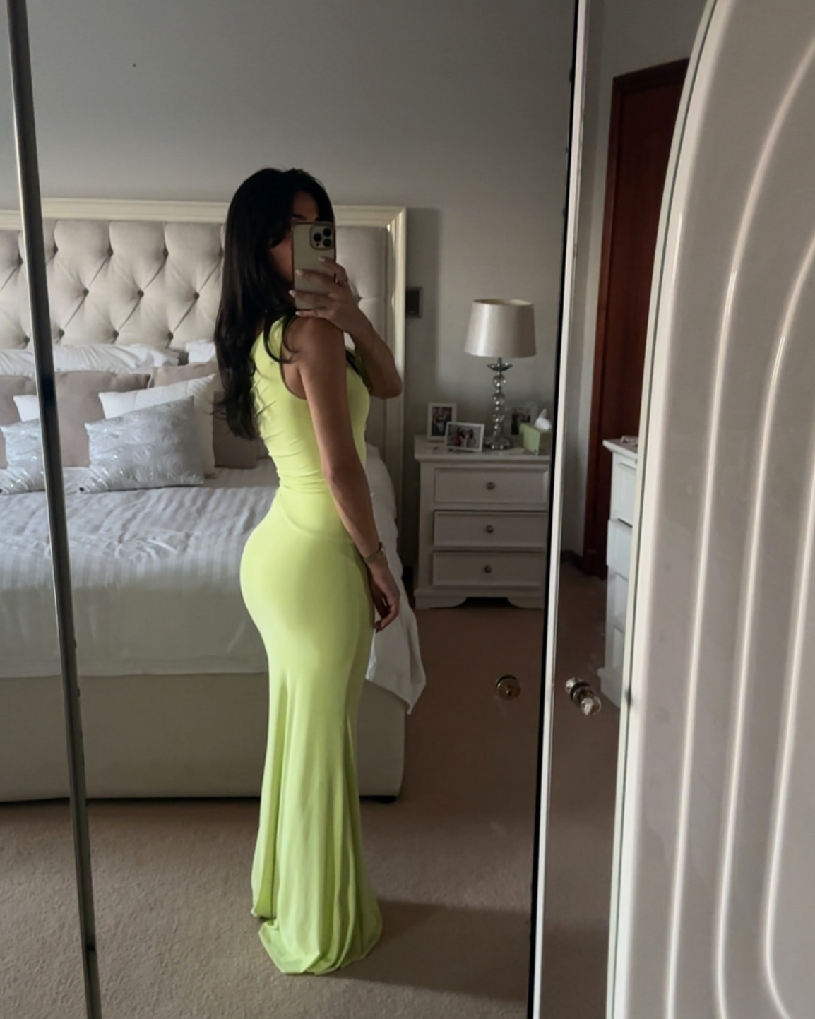 Natalie Rolt Green Maxi