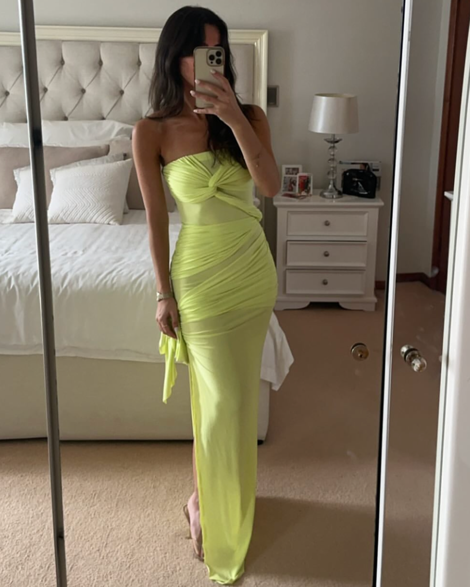 Natalie Rolt Maxi Green CNB Dress Hire Natalie Rolt Maxi Green CNB Dress Hire