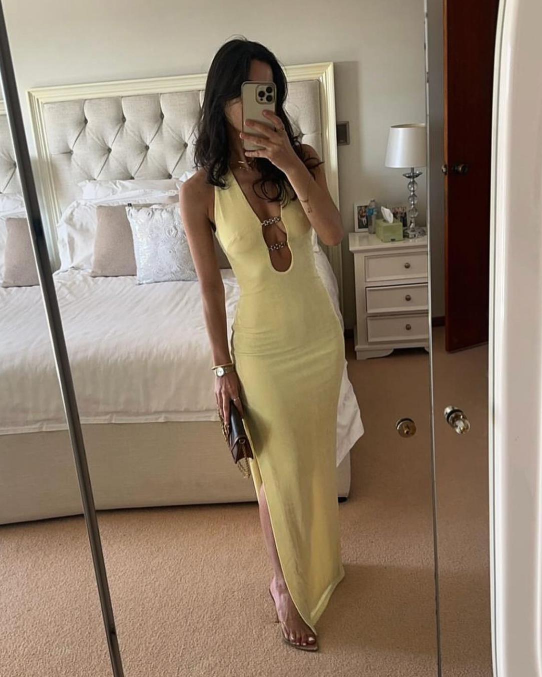 Misha Yellow Dress