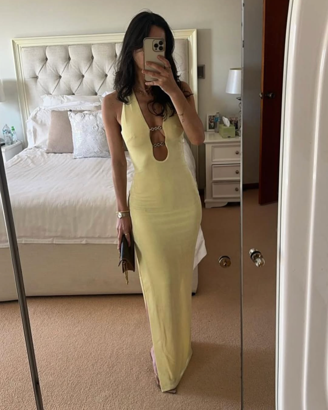 Misha Yellow Dress