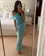 Benni Aqua Maxi Dress