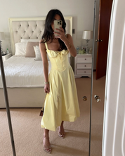 House of CB Yellow Dress