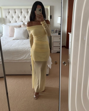 Bec & Bridge Yellow Dress