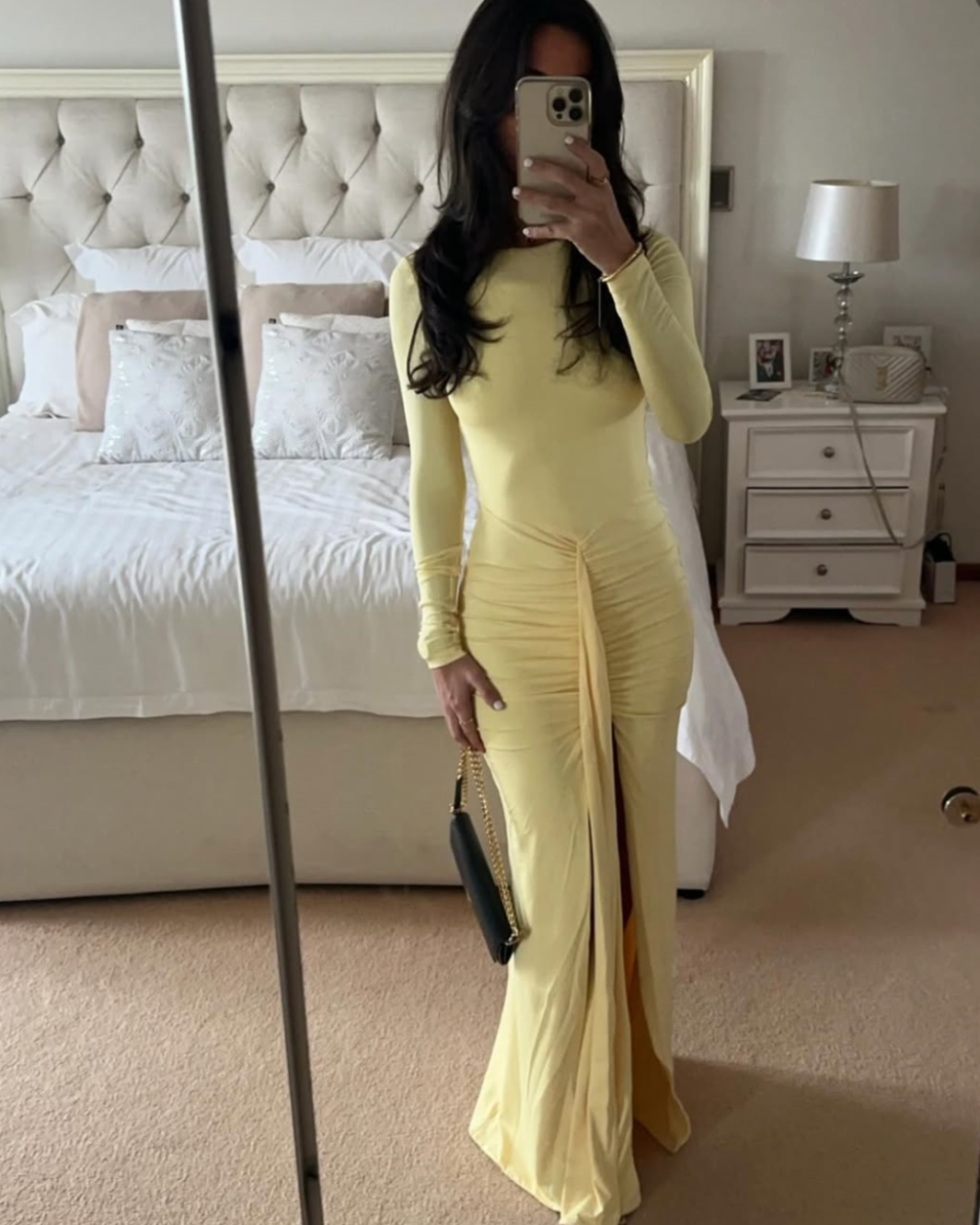 Beginning Boutique Yellow Dress