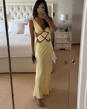 Bec & Bridge Yellow Dress