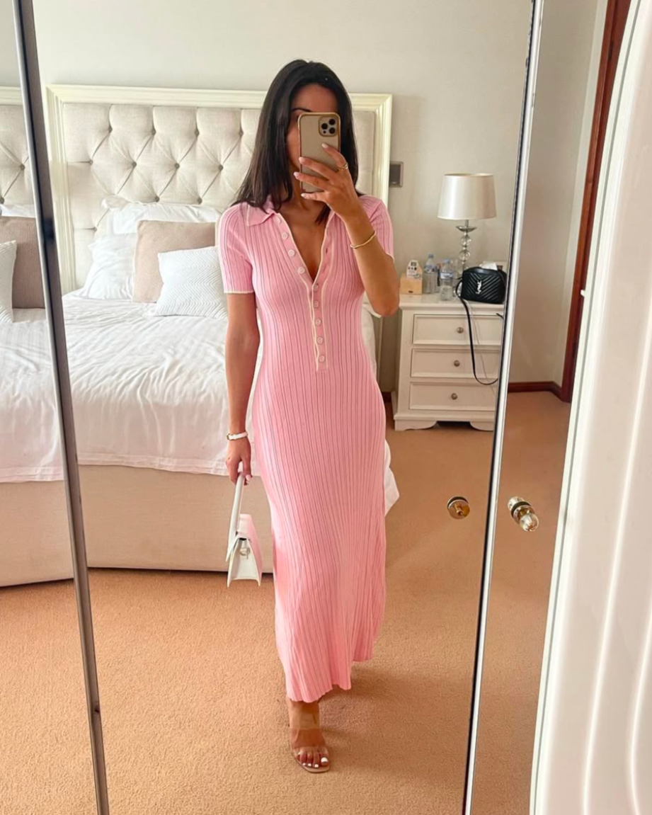 Anna Quan Pink Knit