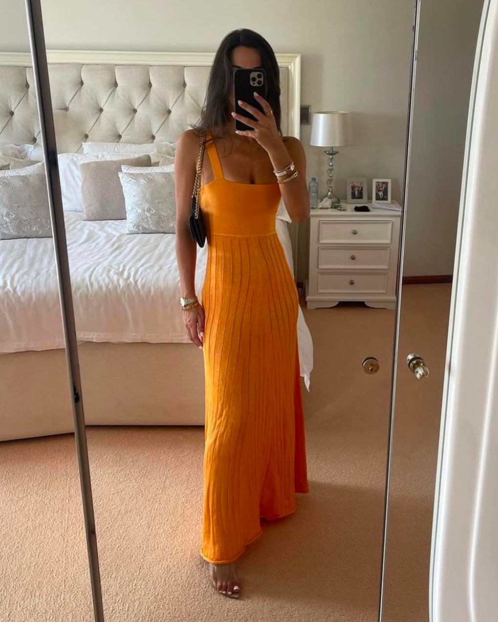 By Johnny Orange Dress – CNB Dress Hire