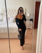 Natalie Rolt Black Dress