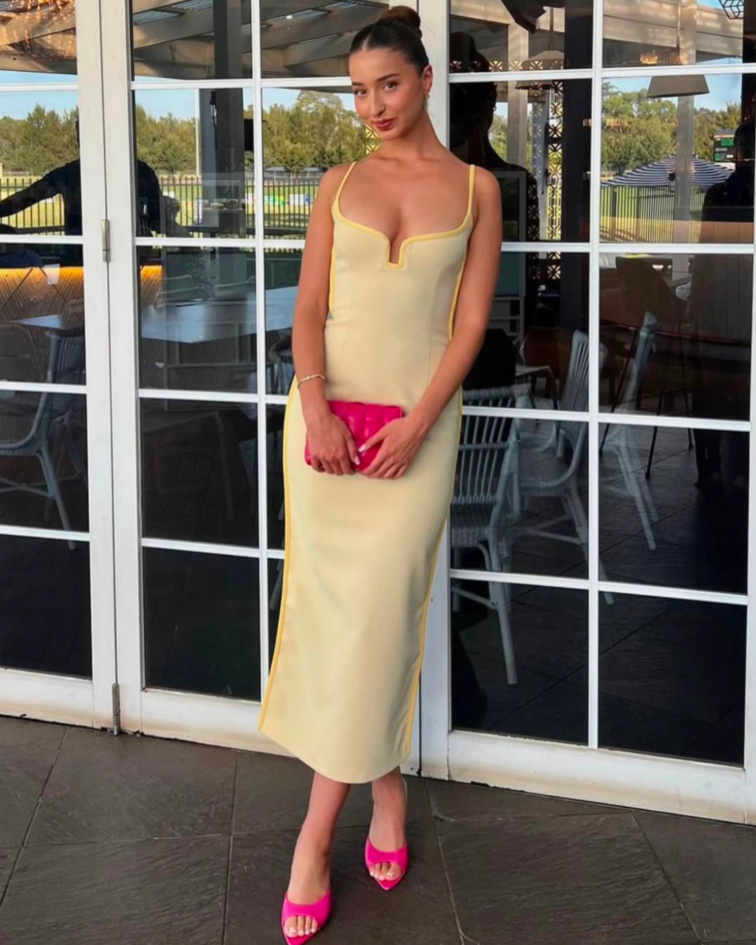 Paris Georgia Yellow Dress