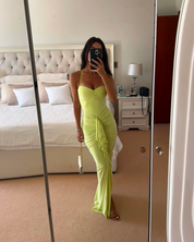 Natalie Rolt Lime Dress